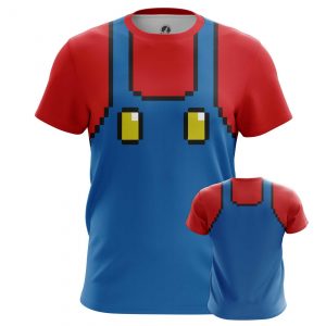Men’s t-shirt Mario Costume suit Nintendo Art Idolstore - Merchandise and Collectibles Merchandise, Toys and Collectibles
