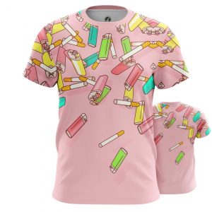 Tank Cigarettes Lighter Pop Art Inspired Textures Pattern Vest Idolstore - Merchandise and Collectibles Merchandise, Toys and Collectibles