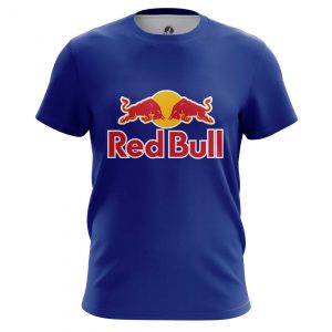 T-shirt Red Bull Red Blue Logo Top Idolstore - Merchandise and Collectibles Merchandise, Toys and Collectibles