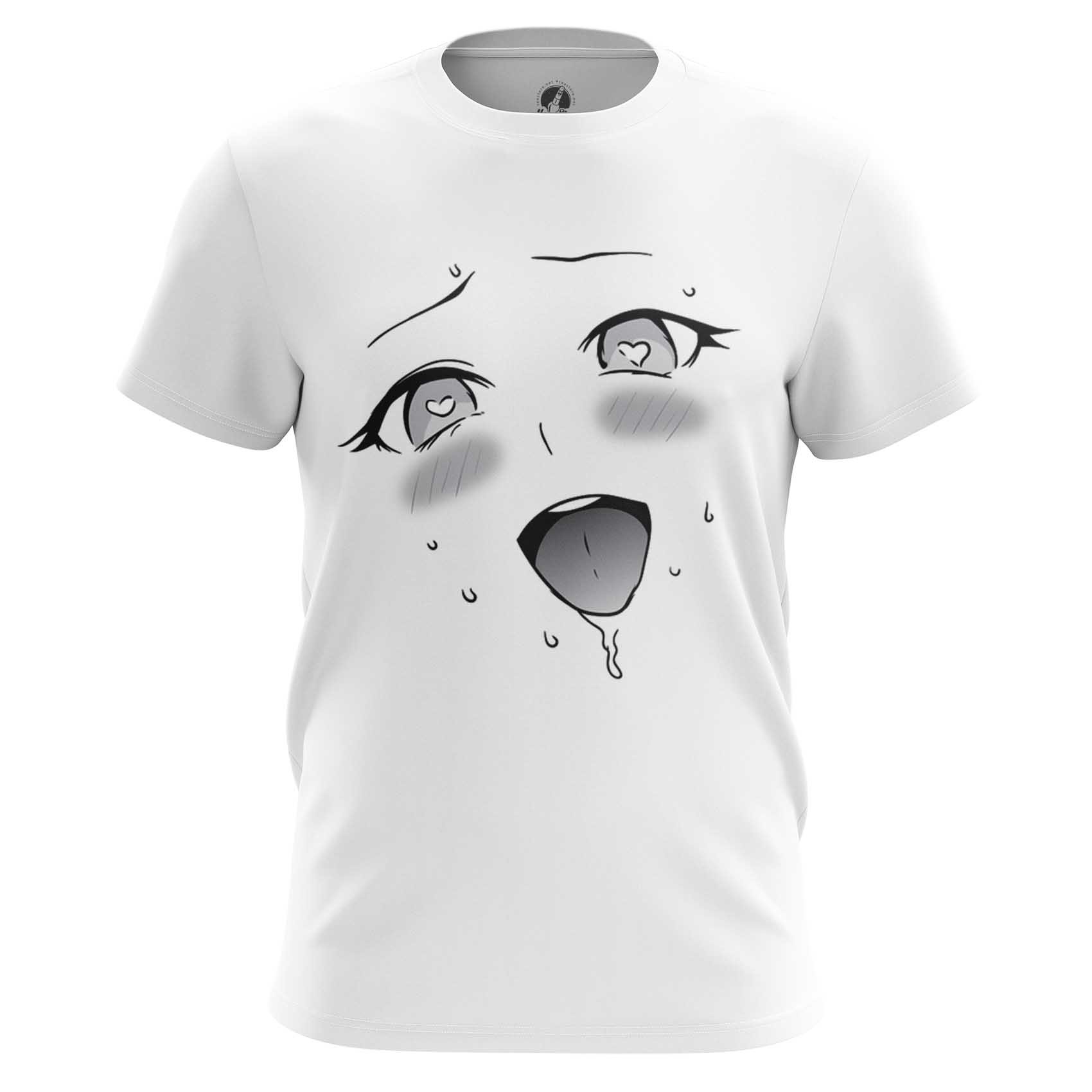 T-shirt Anime Ahegao Face - Idolstore - Merchandise And Collectibles