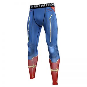 Merchandise Captain Marvel Leggings Workout Tights Endgame