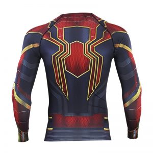 Iron spider Rash guard Workout Jersey spider-man Idolstore - Merchandise and Collectibles Merchandise, Toys and Collectibles