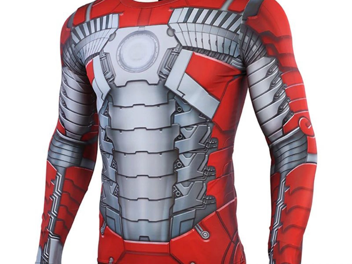 Iron Man Rashguard Workout Jersey MK5 Armor - Idolstore