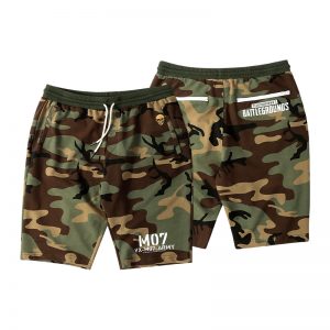 Merchandise Shorts M07 Unknowns Pubg Battlegrounds Military Camouflage