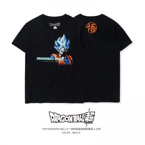 T-shirt Dragon Ball Z Super Blue Flame Premium Idolstore - Merchandise and Collectibles Merchandise, Toys and Collectibles