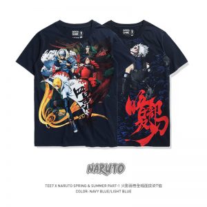 T-shirt Uchiha Naruto Merch Premium Whirlwind Idolstore - Merchandise and Collectibles Merchandise, Toys and Collectibles