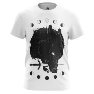 T-shirt Wolf Dager Knife Period Top Idolstore - Merchandise and Collectibles Merchandise, Toys and Collectibles