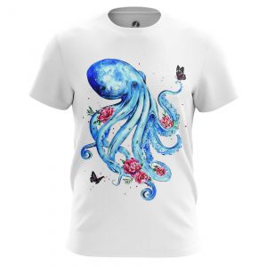 Long sleeve Octopus Floral Blue Idolstore - Merchandise and Collectibles Merchandise, Toys and Collectibles