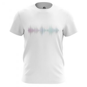 T-shirt Sound waves DJ Art Top White Top Idolstore - Merchandise and Collectibles Merchandise, Toys and Collectibles