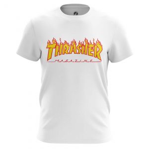 T-shirt Thrasher Flaming brand Top Idolstore - Merchandise and Collectibles Merchandise, Toys and Collectibles