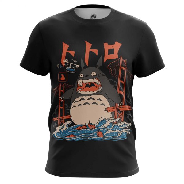 Raglan Angry Totoro Art - Idolstore - Merchandise And Collectibles