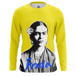 Long sleeve Frida Kahlo Blue Yellow Idolstore - Merchandise and Collectibles Merchandise, Toys and Collectibles 2