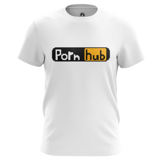T-shirt 8 bit retro Pornhub Top.
