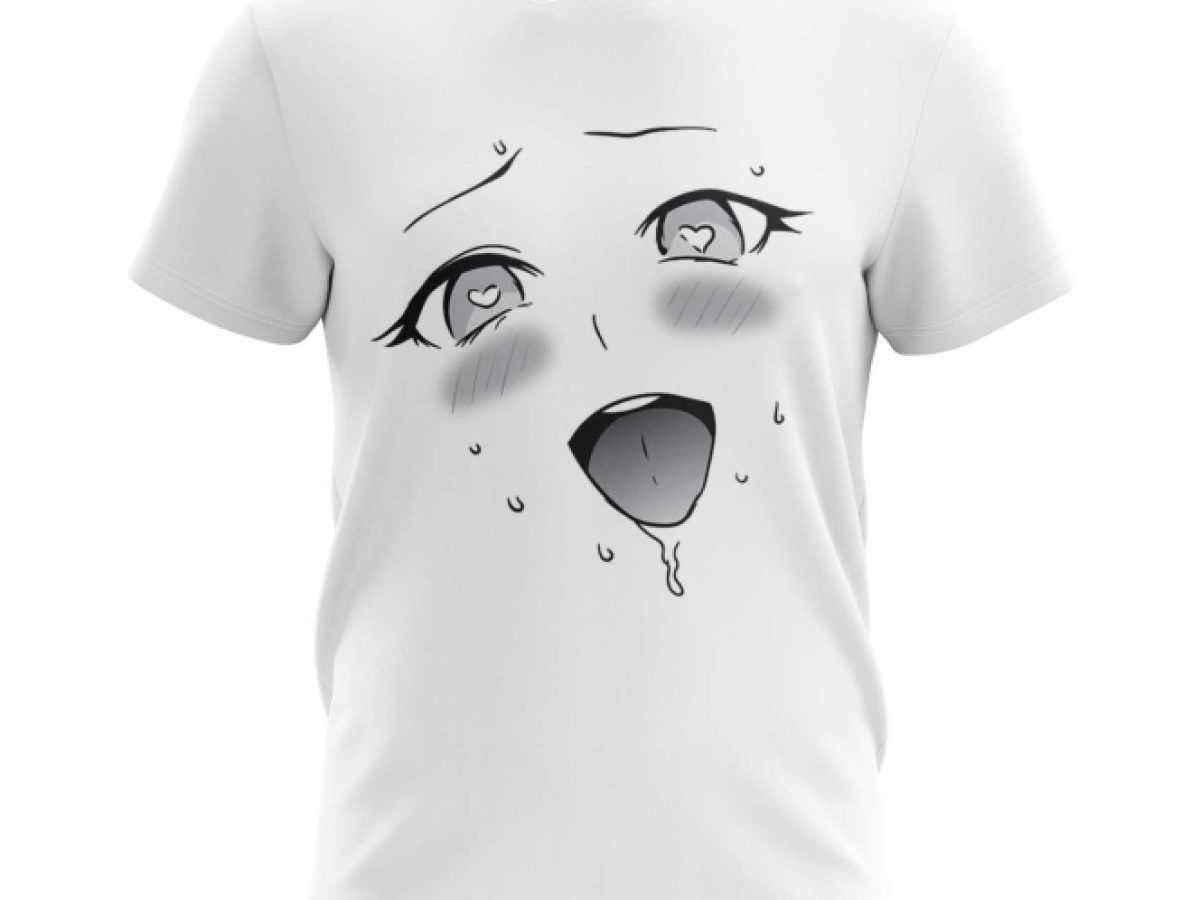 T-shirt Anime Ahegao Face - IdolStore