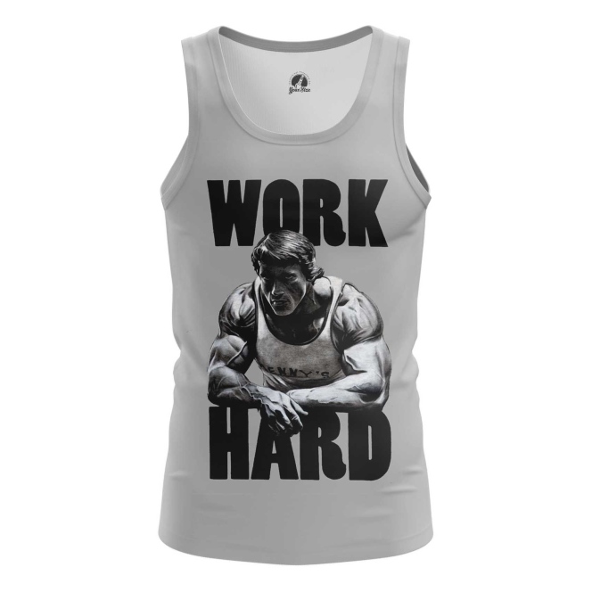 Tank Work Hard Bodybuilding Vest - Idolstore - Merchandise And Collectibles