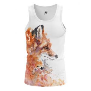 Tank Watercolor Fox Foxy Vest Idolstore - Merchandise and Collectibles Merchandise, Toys and Collectibles 2