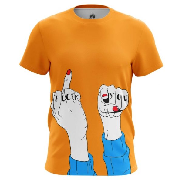 T-shirt Pointing Hand Fuck You Fuck Top - Idolstore - Merchandise And  Collectibles