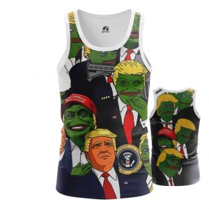 Tank Pepe Donald Trump Meme Vest Idolstore - Merchandise and Collectibles Merchandise, Toys and Collectibles 2