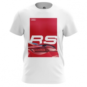 Merch T-Shirt Audi Tt Rs Red Print Top