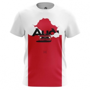 Merch T-Shirt Retro Audi Auto Top Red Line