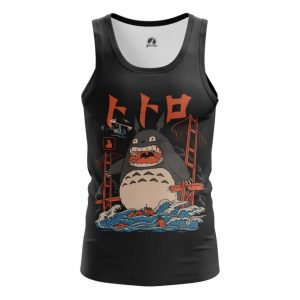 Tank Angry Totoro Art Vest Idolstore - Merchandise and Collectibles Merchandise, Toys and Collectibles 2