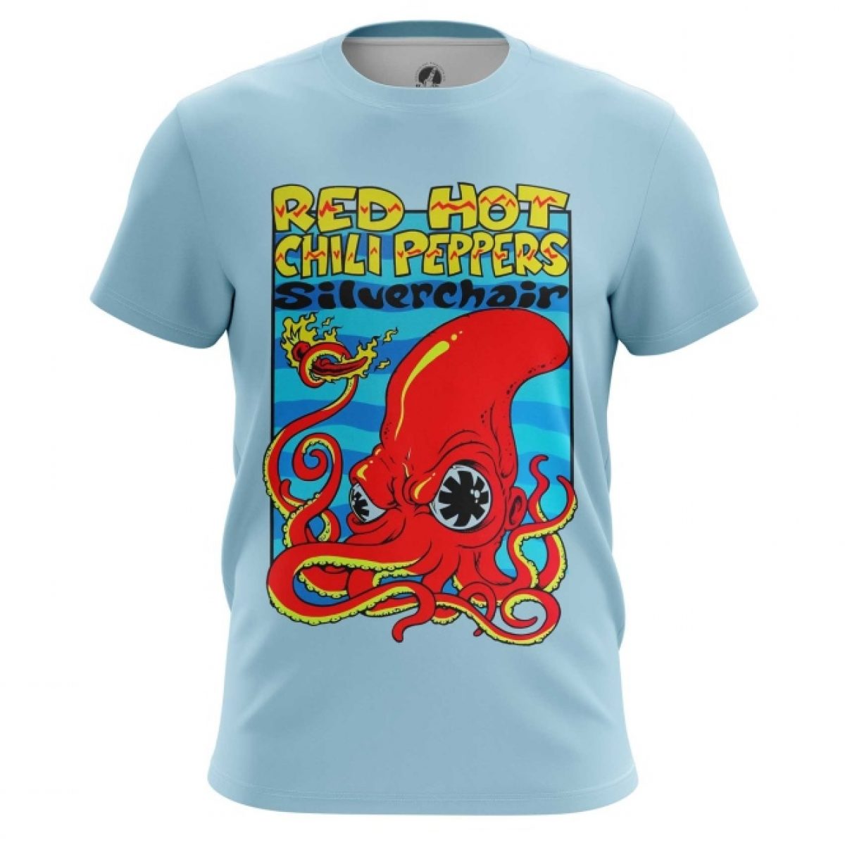 red hot chili peppers octopus shirt