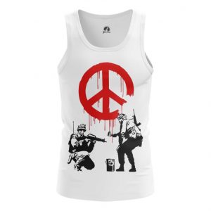 Tank Pacific Army Peace Logo Vest Idolstore - Merchandise and Collectibles Merchandise, Toys and Collectibles 2