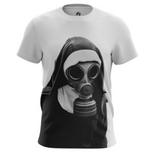 T-shirt Respirator Mask Nun Top White Idolstore - Merchandise and Collectibles Merchandise, Toys and Collectibles 2