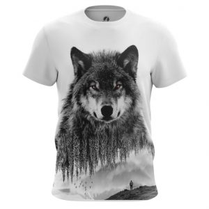 T-shirt Timber wolf Art Animal Top Idolstore - Merchandise and Collectibles Merchandise, Toys and Collectibles 2