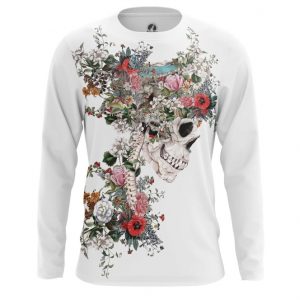 Long sleeve Floral Skeleton Print Idolstore - Merchandise and Collectibles Merchandise, Toys and Collectibles 2
