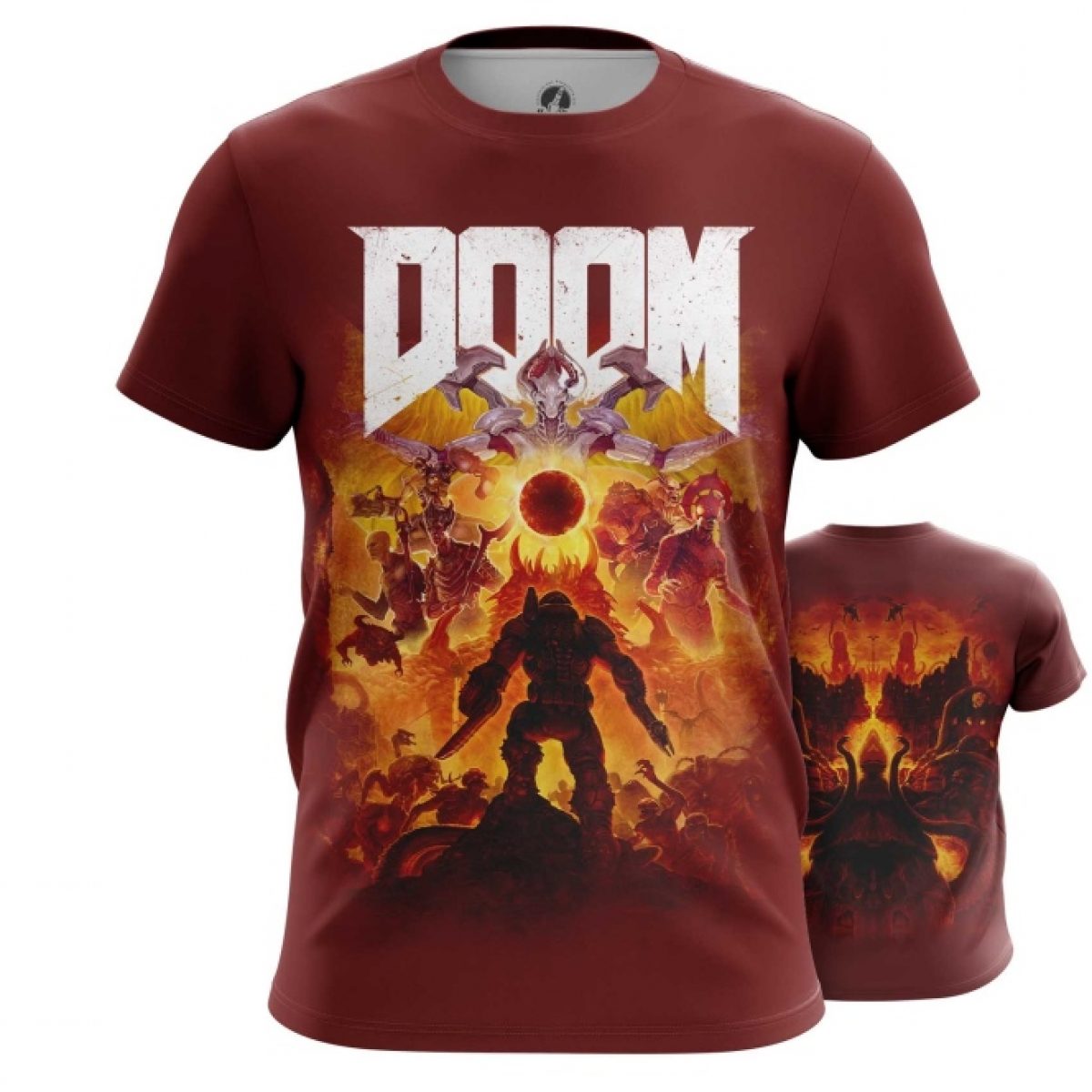 hinanden mirakel Jeg har erkendt det T-shirt Doom Eternal Doomguy - Idolstore - Merchandise And Collectibles