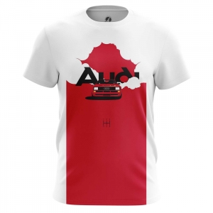 T-shirt Retro Audi Auto Top Red Line Idolstore - Merchandise and Collectibles Merchandise, Toys and Collectibles