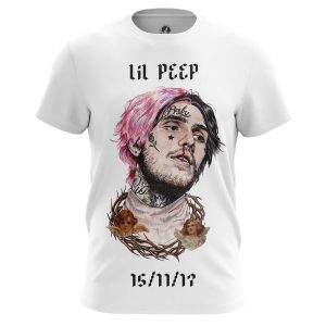 T-shirt Lil Peep 15/11/17 Date Art Idolstore - Merchandise and Collectibles Merchandise, Toys and Collectibles