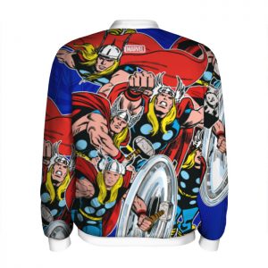 Baseball jacket Thor Vintage Pattern Comic books Idolstore - Merchandise and Collectibles Merchandise, Toys and Collectibles