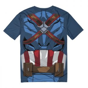 T-shirt Captain America Costume inspired Idolstore - Merchandise and Collectibles Merchandise, Toys and Collectibles