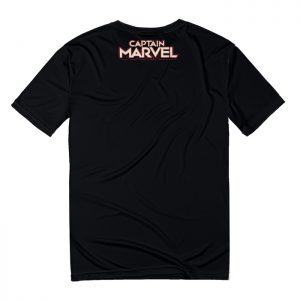 T-shirt Red Black Captain marvel Idolstore - Merchandise and Collectibles Merchandise, Toys and Collectibles
