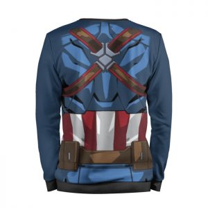 Sweatshirt Captain America Torso Print Idolstore - Merchandise and Collectibles Merchandise, Toys and Collectibles