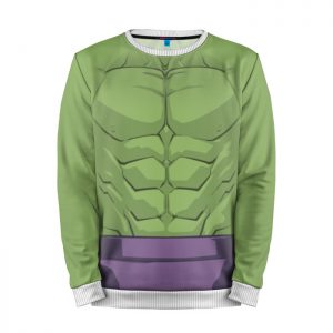 Hulk’s torso Sweatshirt Green print Idolstore - Merchandise and Collectibles Merchandise, Toys and Collectibles 2