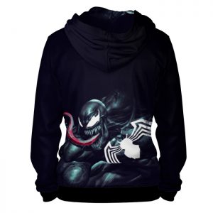 Zipper hoodie Venom Comics Logo Symbiote Idolstore - Merchandise and Collectibles Merchandise, Toys and Collectibles