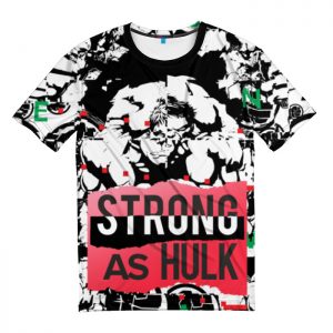 T-shirt Strong as Hulk Marvel Idolstore - Merchandise and Collectibles Merchandise, Toys and Collectibles 2