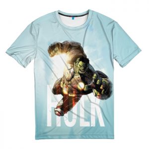 T-shirt Incredible Hulk Jump Attack Idolstore - Merchandise and Collectibles Merchandise, Toys and Collectibles 2