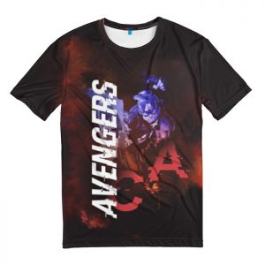 Merchandise T-Shirt Captain America Attacks Avengers