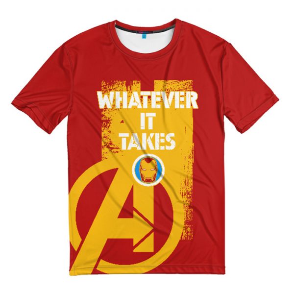 T Shirt Iron Man Whatever It Takes Avengers Endgame Idolstore