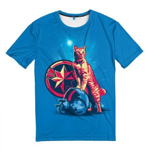 Merchandise T-Shirt Goose Blue Captain Marvel