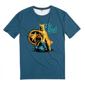 Merchandise T-Shirt Fly High Goose Captain Marvel
