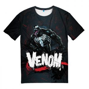 Collectibles T-Shirt Venom Monster Black Sign