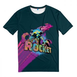 T-shirt Rocket Guardians of the galaxy Idolstore - Merchandise and Collectibles Merchandise, Toys and Collectibles 2