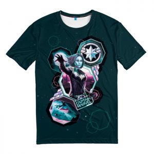 Merchandise T-Shirt Captain Marvel Logo Print