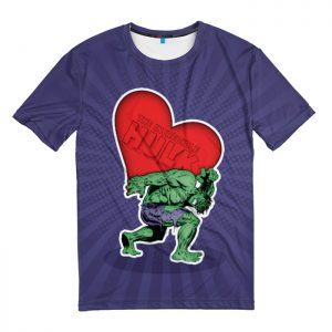 T-shirt Hulk love Hearts series Idolstore - Merchandise and Collectibles Merchandise, Toys and Collectibles 2
