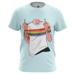 T-shirt LGBT Boy’s Middle finger Top Idolstore - Merchandise and Collectibles Merchandise, Toys and Collectibles